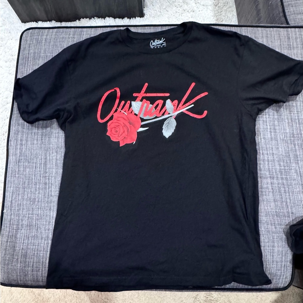 Black Graphic T-Shirt for Men
